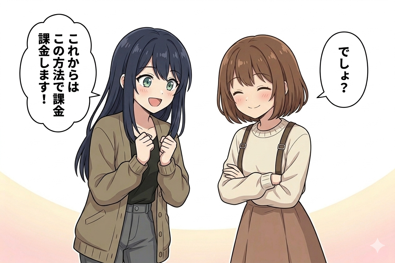 奏が目を輝かせて意気込む、茜が満足げ