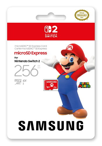 Samsung microSD Express 256GB（任天堂ライセンス品）