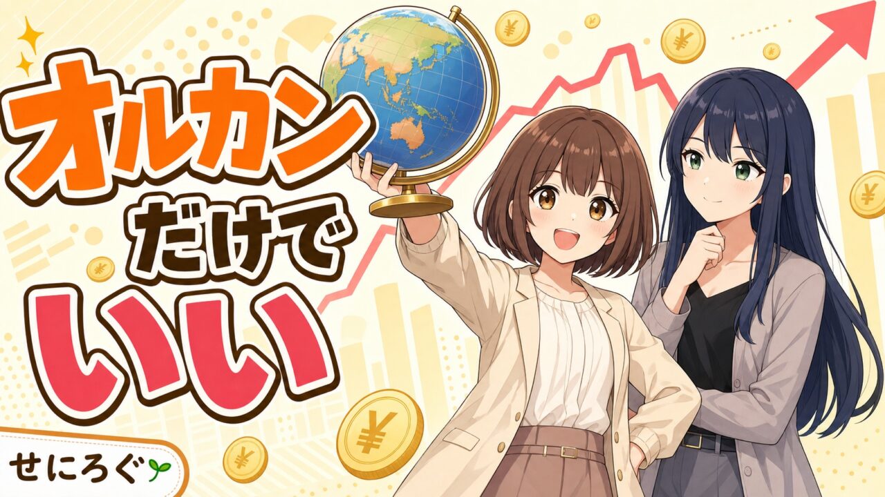 NISAとiDeCoを7年続けた結論はオルカンだけでいい